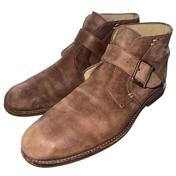 UGG Australia Men’s 10M Graham Distressed Leather  Strap Boots Casual 1003381 main image 10